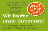 LOLA PROJEKT Bürger Energie Berlin