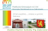 Publiczne Gimnazjum nr.1 im Henryka Sienkiewicza w Zakrzewie