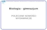 Biologia  - gimnazjum