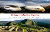 El Ave y Machu Picchu