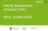 mapa ekonomii społecznej woj.  lubelskie
