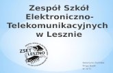 Zespół Szkół Elektroniczno-Telekomunikacyjnych  w Lesznie
