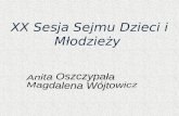 XX Sesja Sejmu Dzieci i Młodzieży