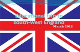 Educational trip  to south-west England