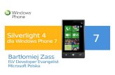 Silverlight  4 dla Windows Phone 7