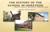 The history  of  the school in odrzykon