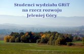 Studenci wydziału GRiT na rzecz rozwoju Jeleniej Góry