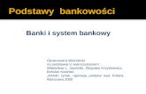 Podstawy  bankowości