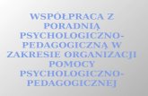 Zadania poradni psychologiczno- pedagogicznej