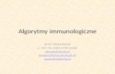 Algorytmy  immunologiczne