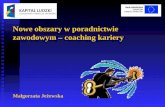 Nowe obszary w poradnictwie zawodowym – coaching kariery Małgorzata Jeżewska
