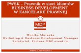 PWSK – Prawnik w sieci klientów BUSINESS DEVELOPMENT  W KANCELARII PRAWNEJ