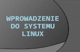 Wprowadzenie do systemu Linux