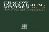 Cracow Indological Studies 12