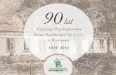 Jubileuszowe wydawnictwo MPRO 90lat