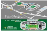 Plan dojazdu na Stadion Zagłębia