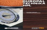 Duropal - technika HPL