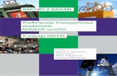 Raport z badań: Preferencje transportowe studentów łodzkich uczelni. II edycja (2010)