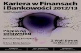 Kariera w Finansach i Bankowości 2012/13
