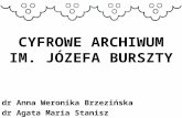 Cyfrowe archiwum im. Józefa Burszty