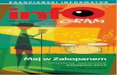 Zakopiański Informator InfoGRAM nr 73 - Maj 2013