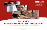 10 lat Erasmusa w Polsce. Wybór danych statystycznych i finansowych