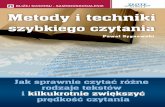 Metody i techniki szybkiego czytania / Paweł Sygnowski