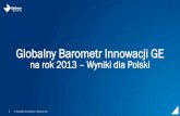 Barometr Innowacji GE dla Polski 2013
