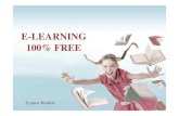 e-learning 100% free