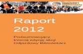 Odjazdowy Bibliotekarz. Raport 2012