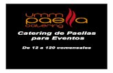 Umm Paella Catering. Menu 2013