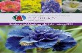 Katalog cebulki kwiatowe i byliny Bilscy wiosna 2014