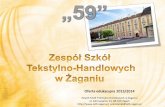 Oferta ZSTH Żagań 2013/2014