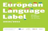 European Language Label. 10 lat w Polsce