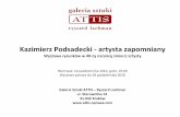 Kazimierz {Podsadecki - katalog wystawy - Galeria Sztuki ATTIS