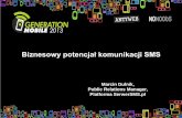 Prezentacja SerwerSMS.pl na konferencji Generation Mobile 2013