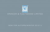 Katalog Spencer&Fleetwood - nowe produkty