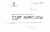 Informacja o funkcjonowaniu CIS i KIS dla Sejmu i Senatu RP