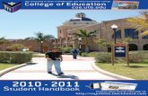 COE Student Handbook 2010-2011