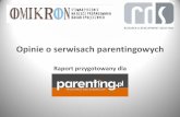 Wyniki badania „Opinie o serwisach parentingowych”