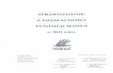 sprawozdanie roczne z działalności 2011