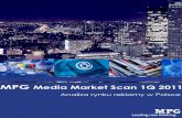 MPG Media Market Scan 1Q 2011. Analiza rynku reklamy w Polsce