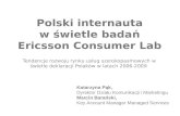 Polski internauta w świetle badań Ericsson Consumer Lab