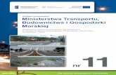 Biuletyn informacyjny Ministerstwa Transportu, Budownictwa i Gospodarki Morskiej nr 11