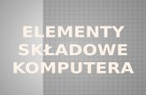 Elementy składowe komputera 12