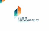 Budżet partycypacyjny - projekt na rok 2014