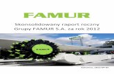 Roczny raport Grupy Famur S.A. za rok 2012