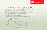 Badanie opinii mieszkańców Warszawy