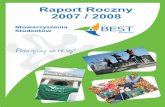Raport Roczny Stowarzysznia Studentów BEST AGH Krakow 2007/2008