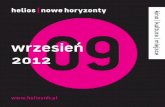 Helios Nowe Horyzonty - program wrzesień 2012